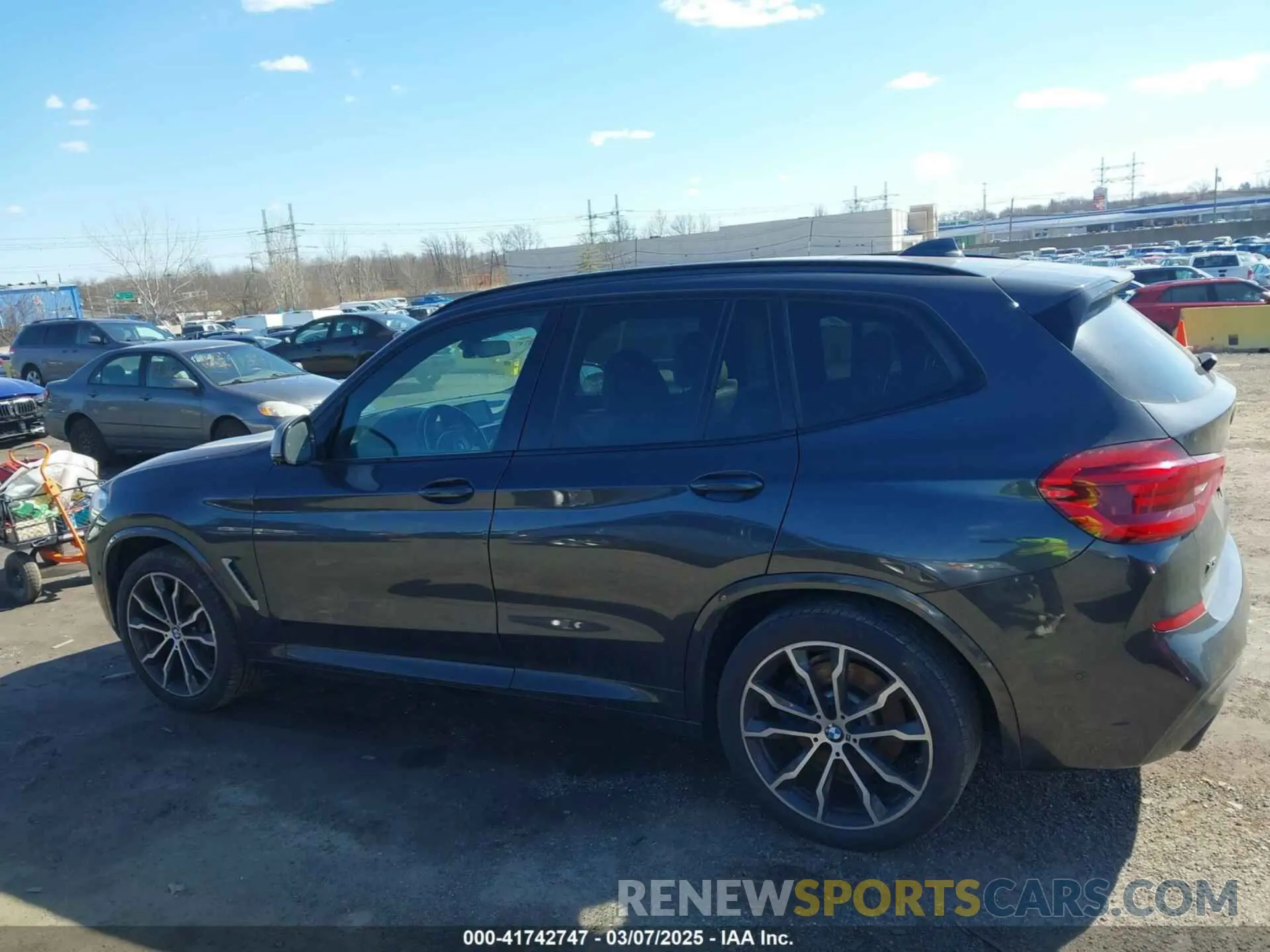14 fotografías del automóvil dañado 5UXTY9C05LLE59910 BMW X3 2020
