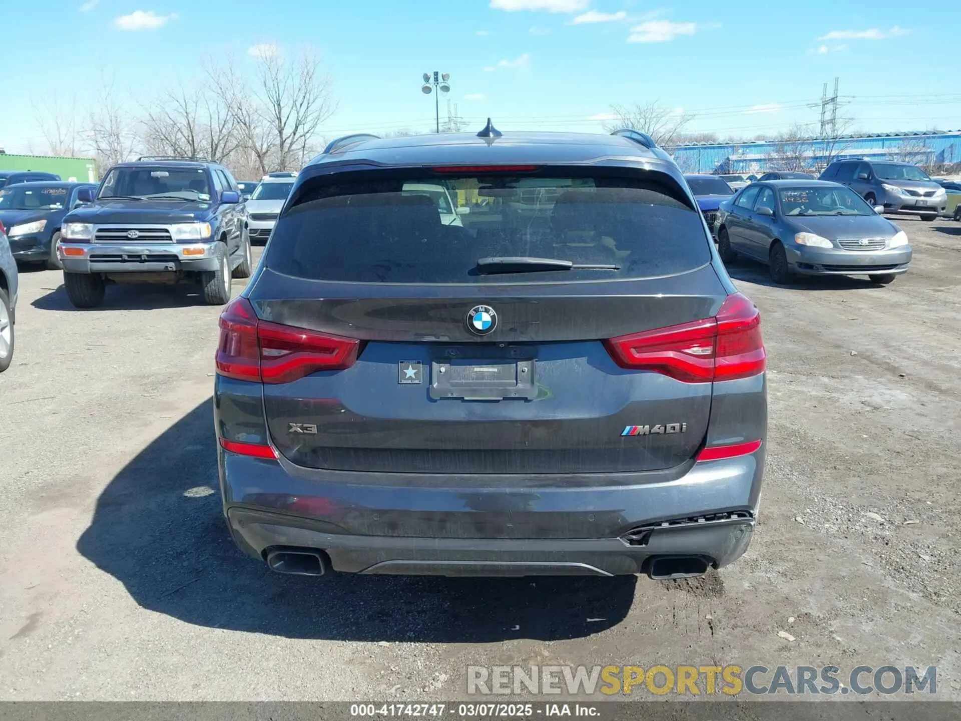 16 fotografías del automóvil dañado 5UXTY9C05LLE59910 BMW X3 2020
