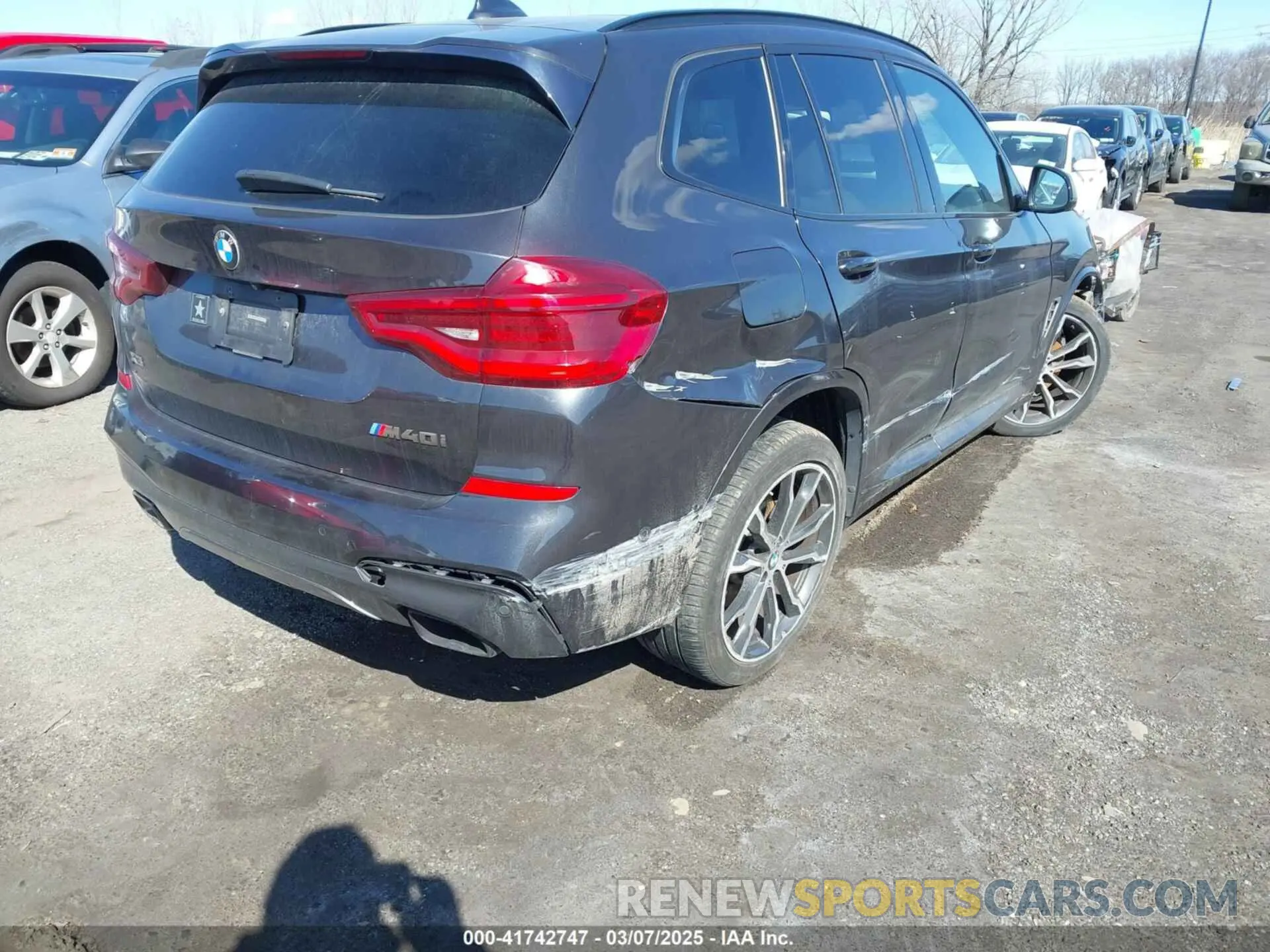 19 fotografías del automóvil dañado 5UXTY9C05LLE59910 BMW X3 2020