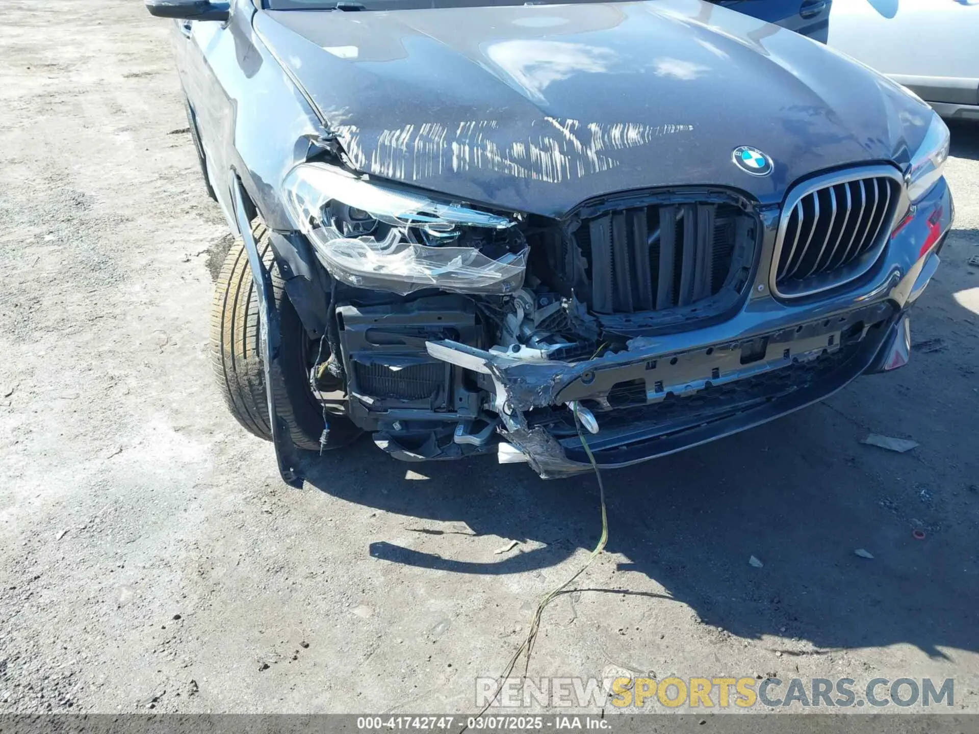 6 fotografías del automóvil dañado 5UXTY9C05LLE59910 BMW X3 2020