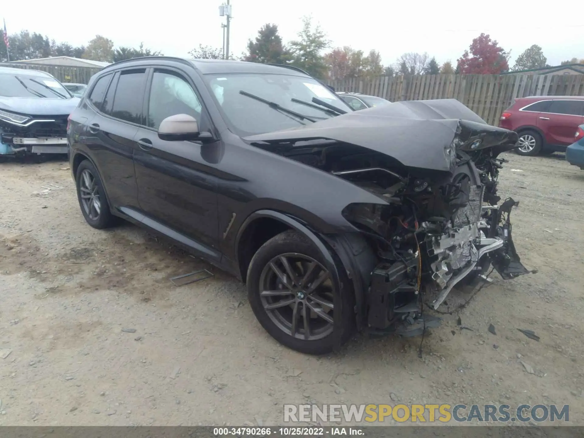 1 fotografías del automóvil dañado 5UXTY9C06L9C69286 BMW X3 2020