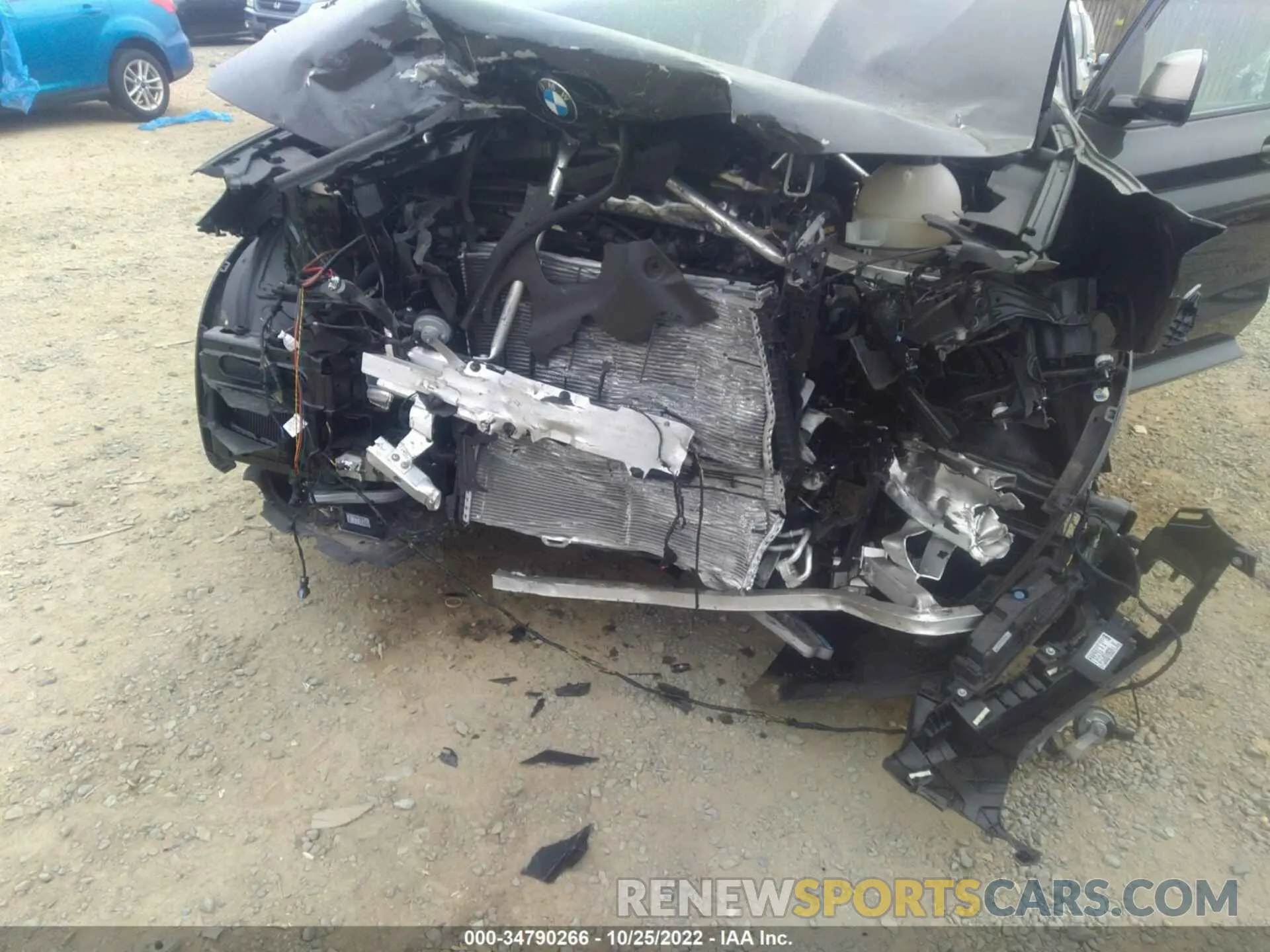 6 fotografías del automóvil dañado 5UXTY9C06L9C69286 BMW X3 2020