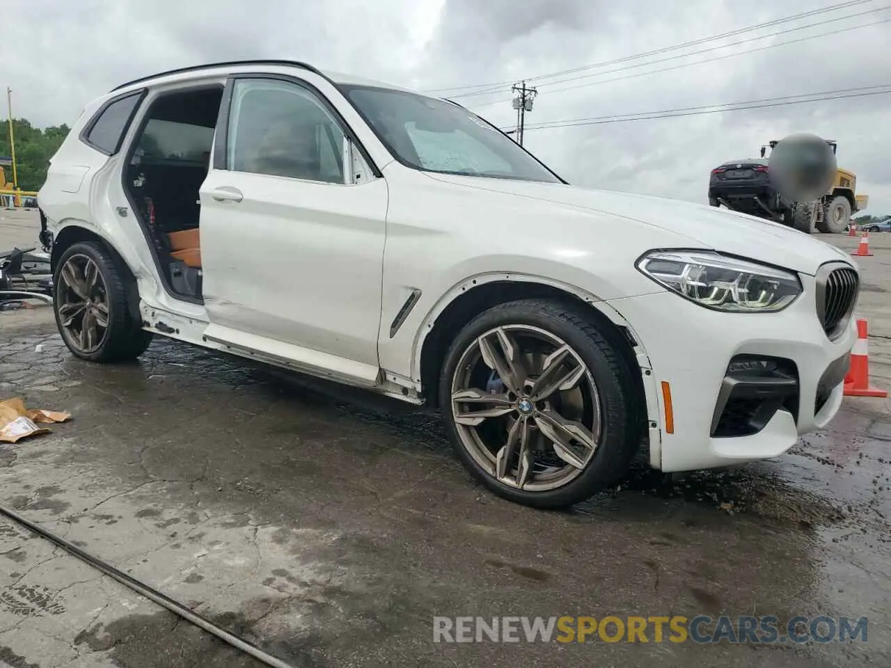 4 fotografías del automóvil dañado 5UXTY9C06L9C87528 BMW X3 2020