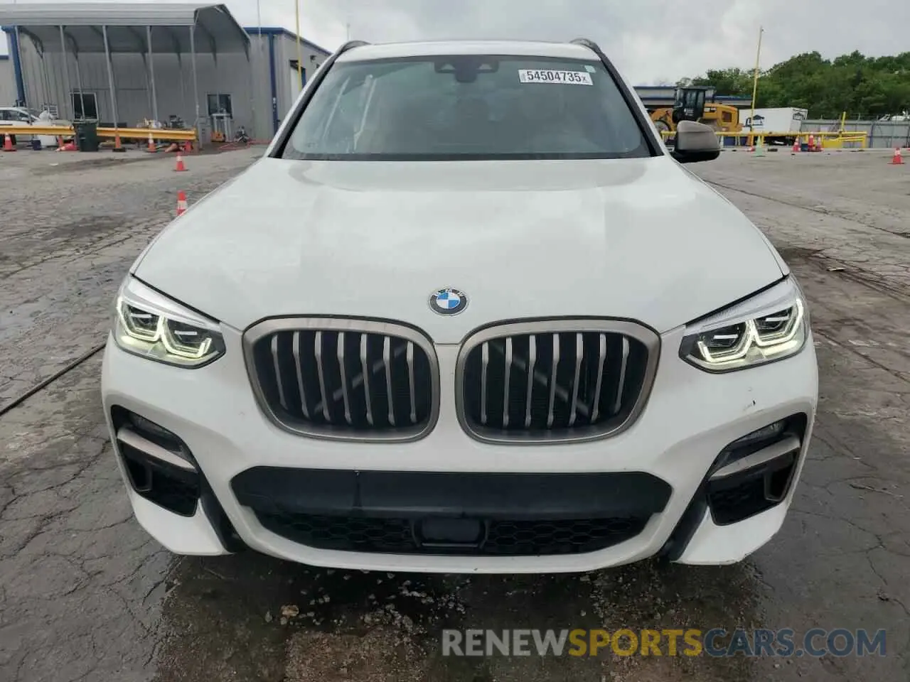 5 fotografías del automóvil dañado 5UXTY9C06L9C87528 BMW X3 2020
