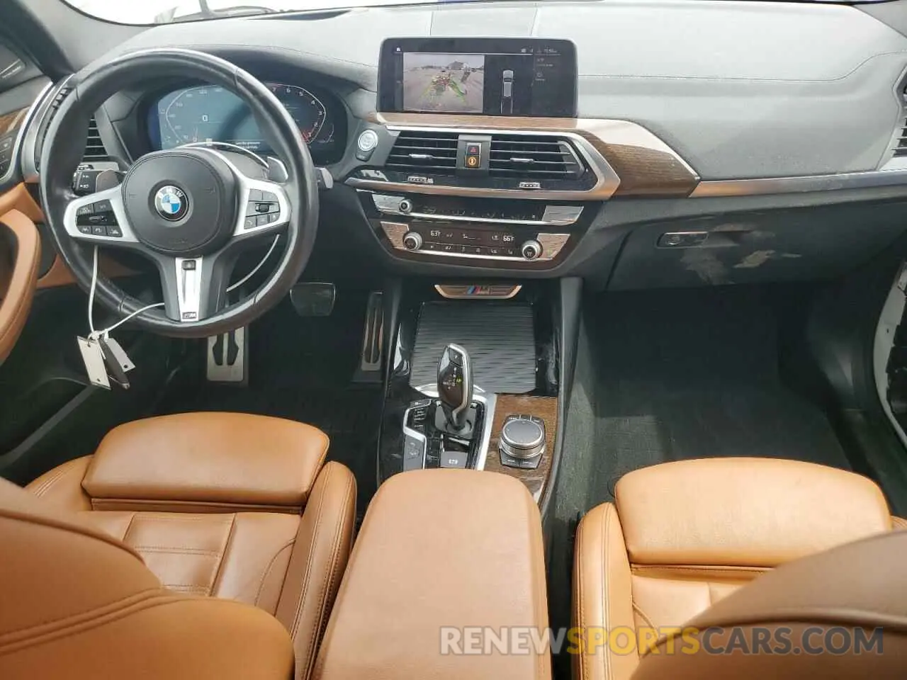 8 fotografías del automóvil dañado 5UXTY9C06L9C87528 BMW X3 2020