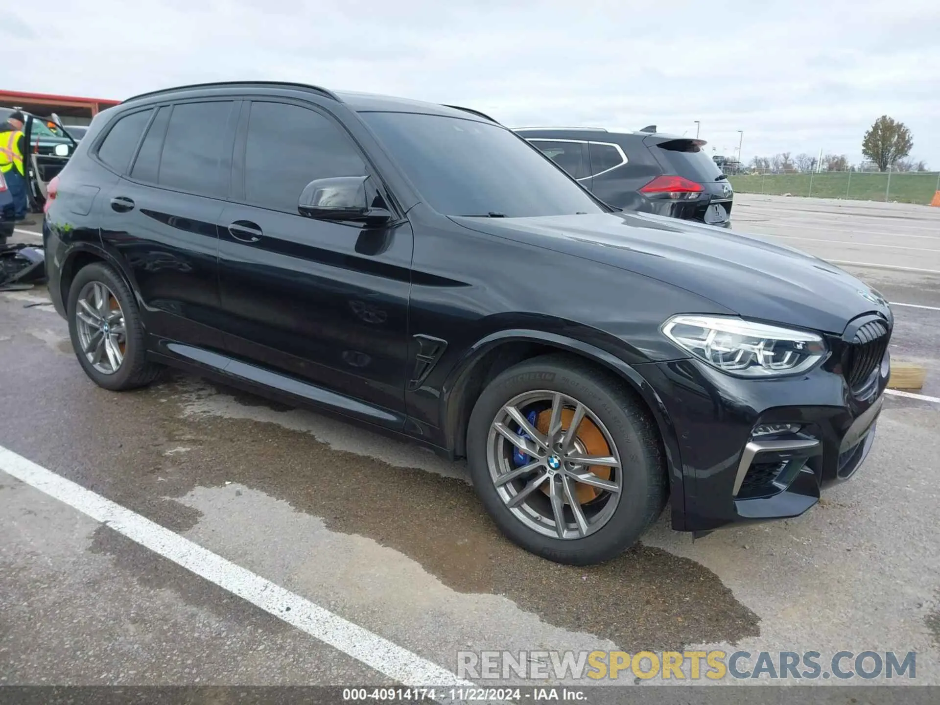 1 fotografías del automóvil dañado 5UXTY9C07L9B66832 BMW X3 2020