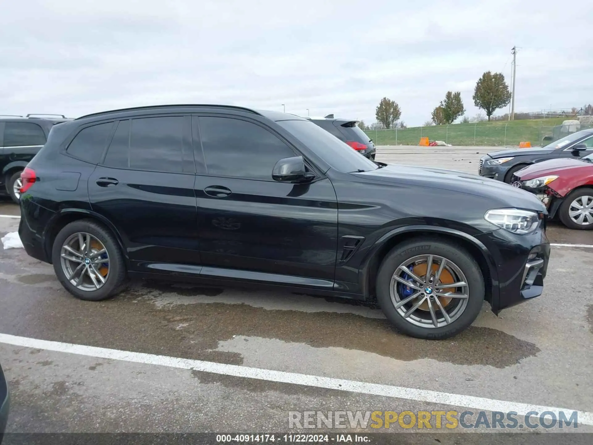13 fotografías del automóvil dañado 5UXTY9C07L9B66832 BMW X3 2020