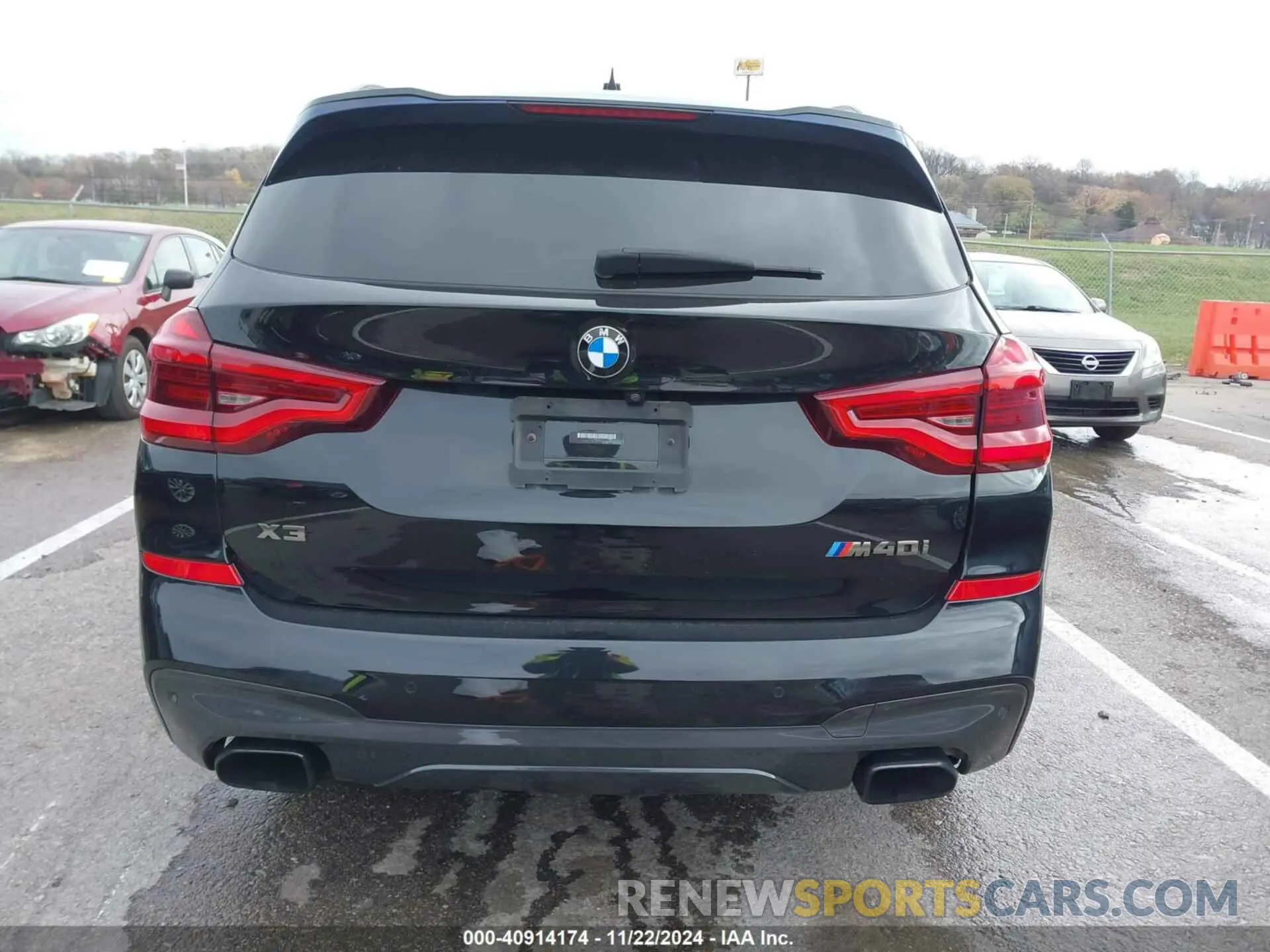 16 fotografías del automóvil dañado 5UXTY9C07L9B66832 BMW X3 2020