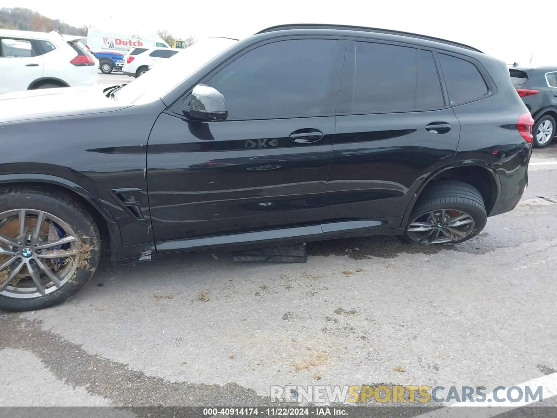 6 fotografías del automóvil dañado 5UXTY9C07L9B66832 BMW X3 2020