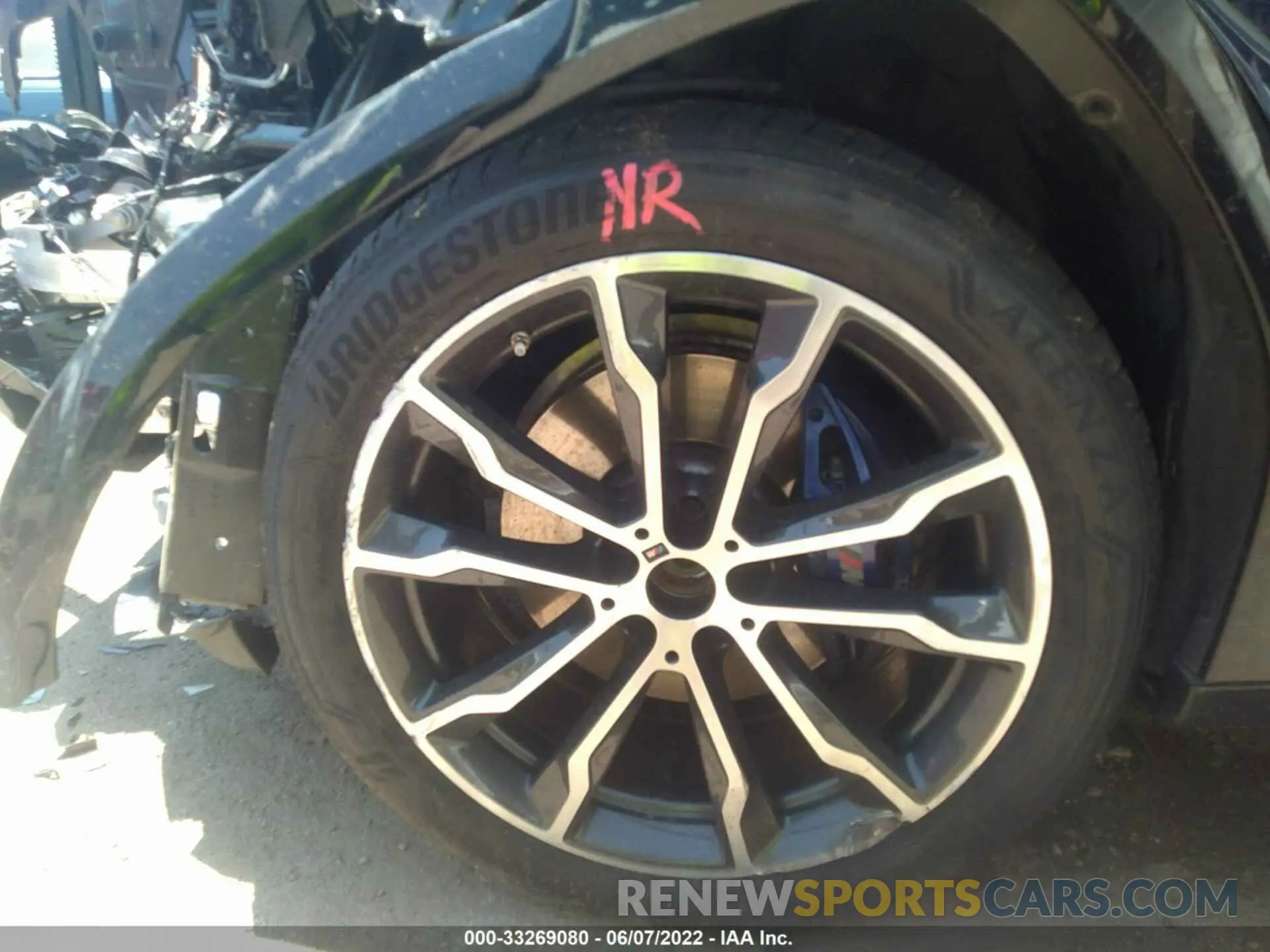 12 fotografías del automóvil dañado 5UXTY9C07L9C84606 BMW X3 2020