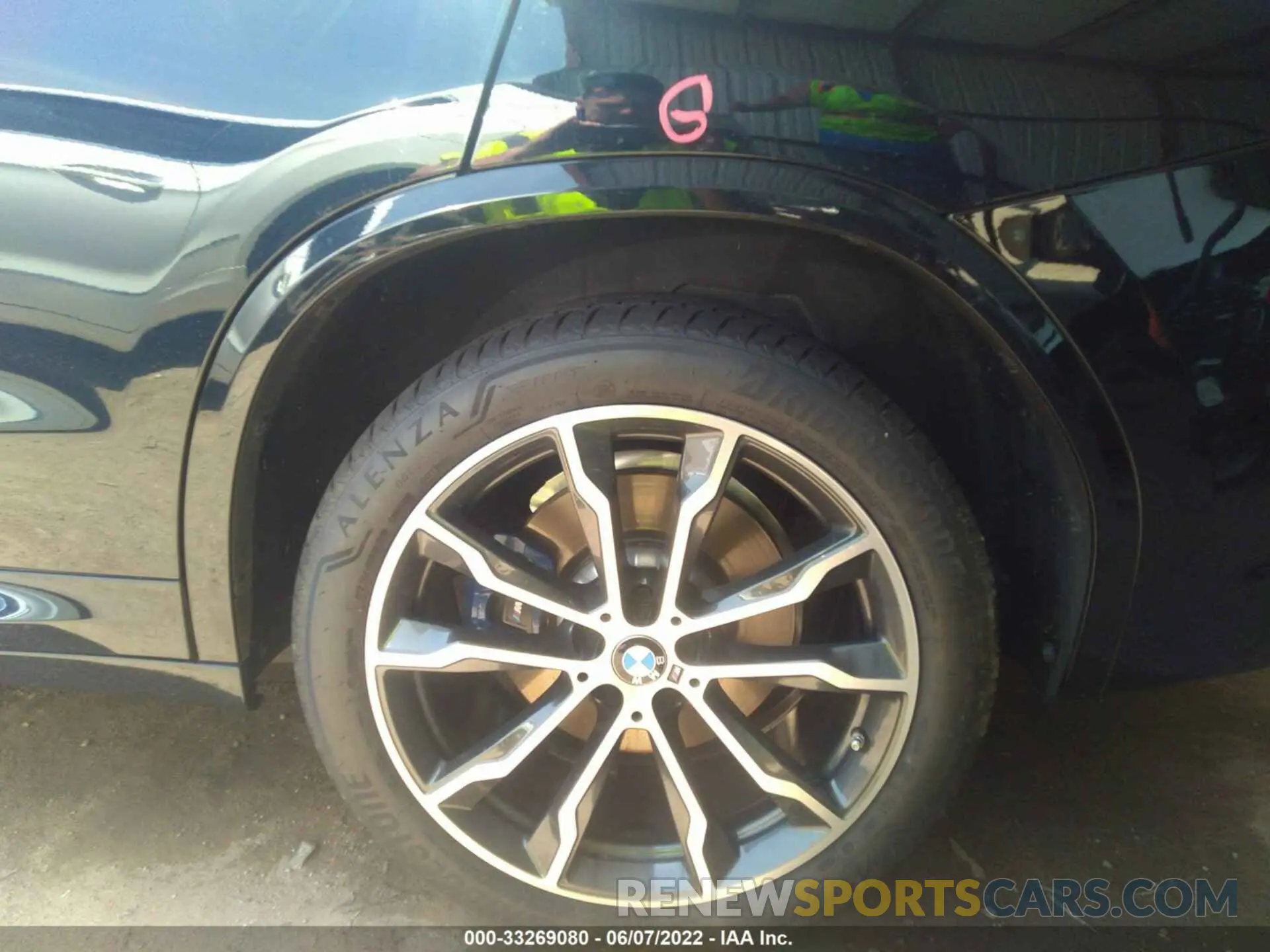 13 fotografías del automóvil dañado 5UXTY9C07L9C84606 BMW X3 2020