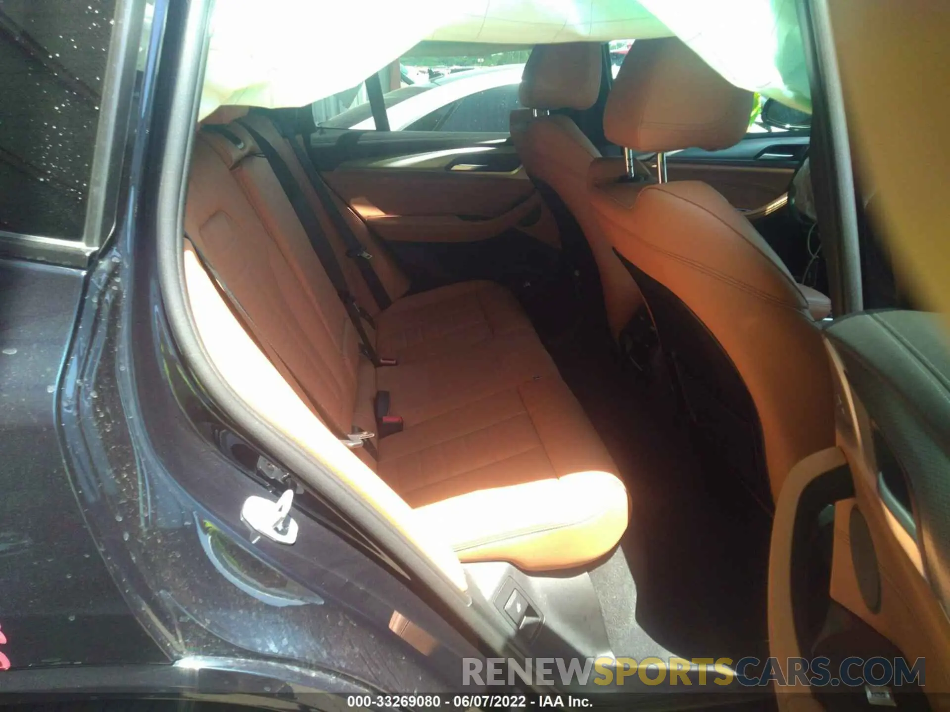 8 fotografías del automóvil dañado 5UXTY9C07L9C84606 BMW X3 2020