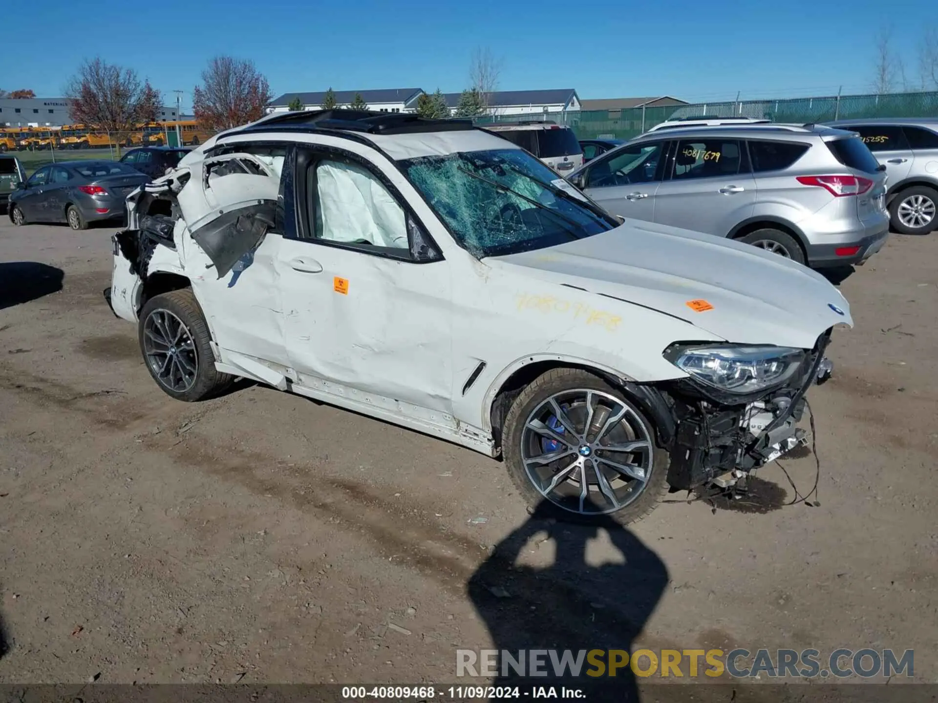 1 fotografías del automóvil dañado 5UXTY9C07LL304627 BMW X3 2020