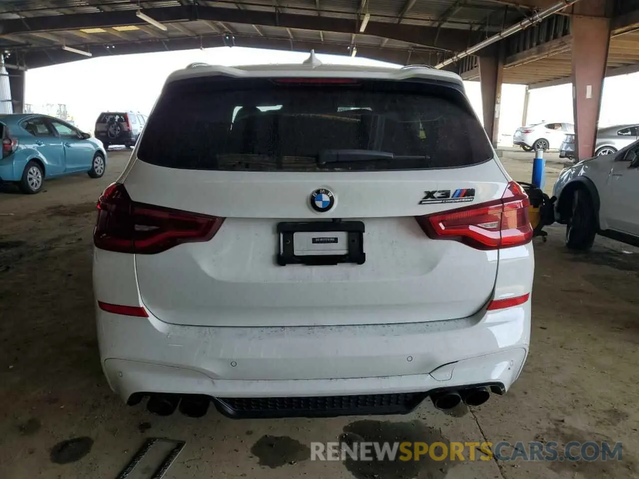 6 fotografías del automóvil dañado 5YMTS0C03LLT10091 BMW X3 2020