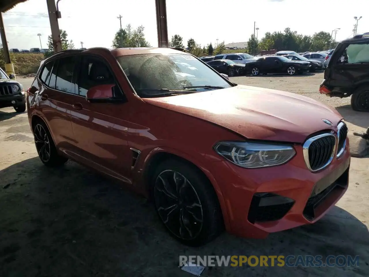 4 fotografías del automóvil dañado 5YMTS0C04LLT10617 BMW X3 2020
