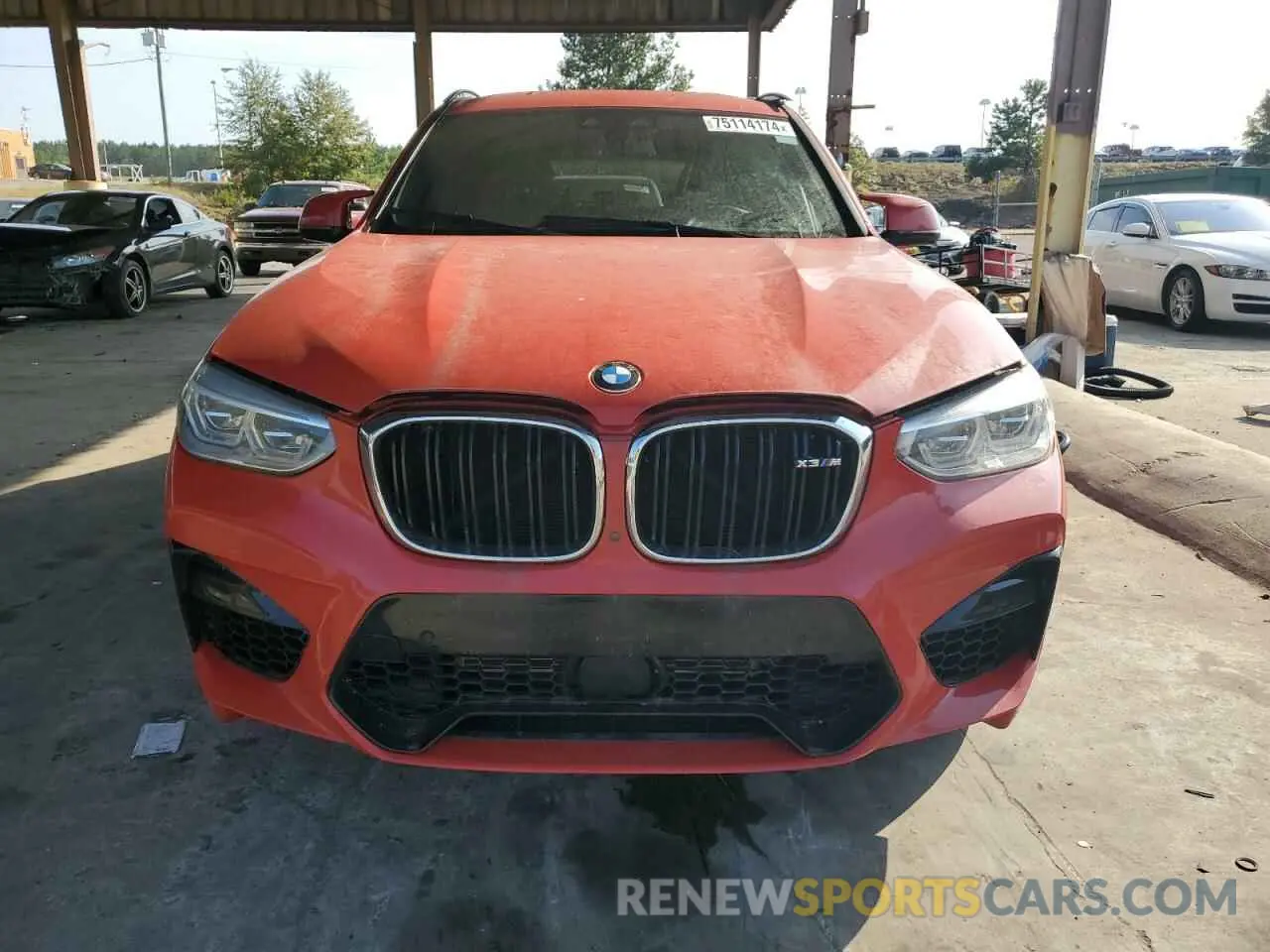 5 fotografías del automóvil dañado 5YMTS0C04LLT10617 BMW X3 2020