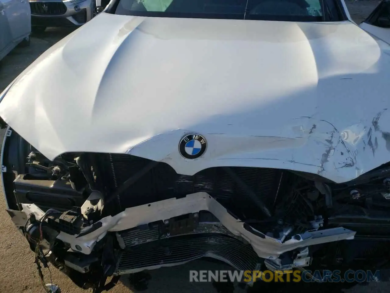 7 fotografías del automóvil dañado 5YMTS0C06L9B70375 BMW X3 2020