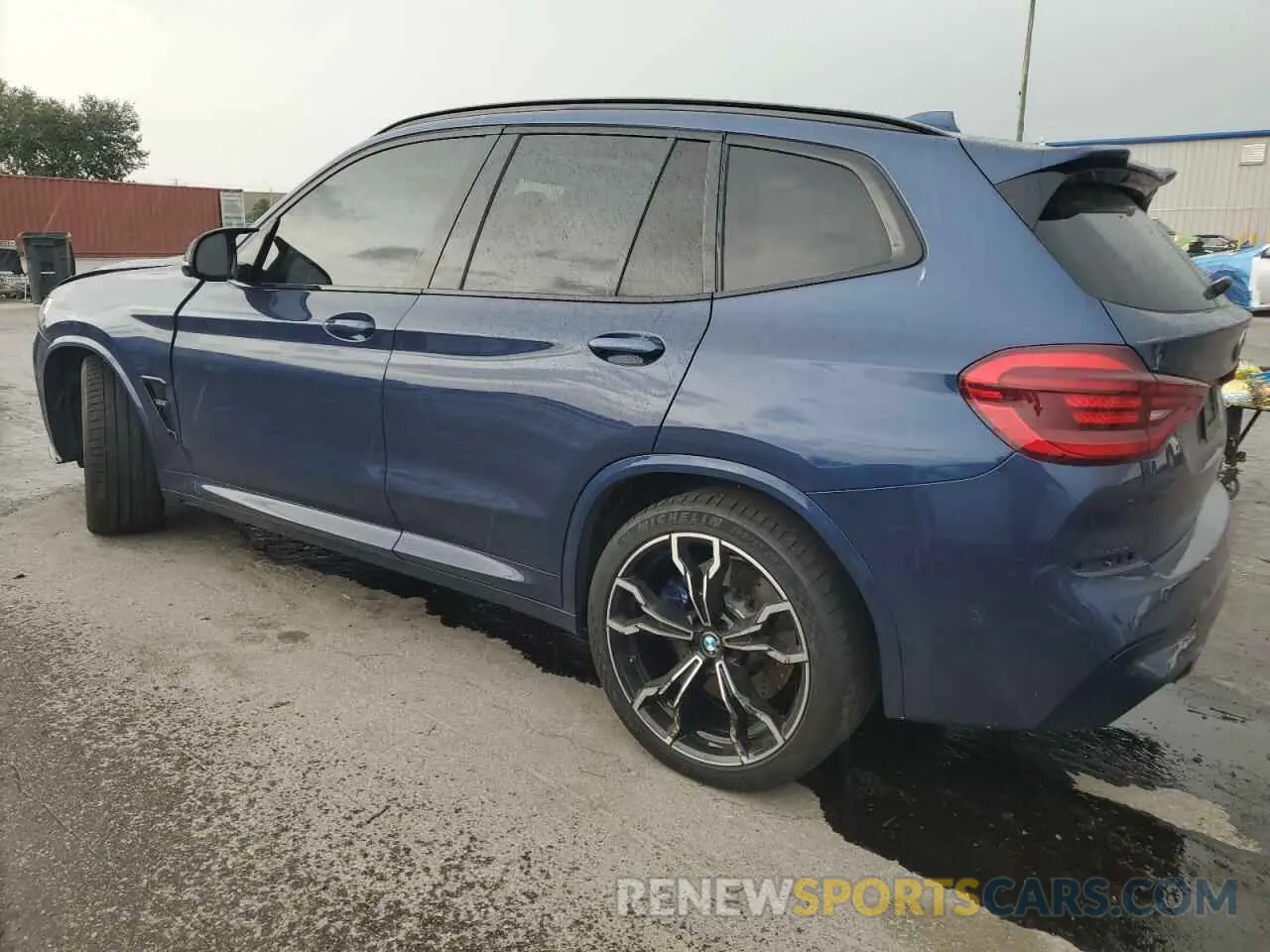 2 fotografías del automóvil dañado 5YMTS0C06LLT11106 BMW X3 2020