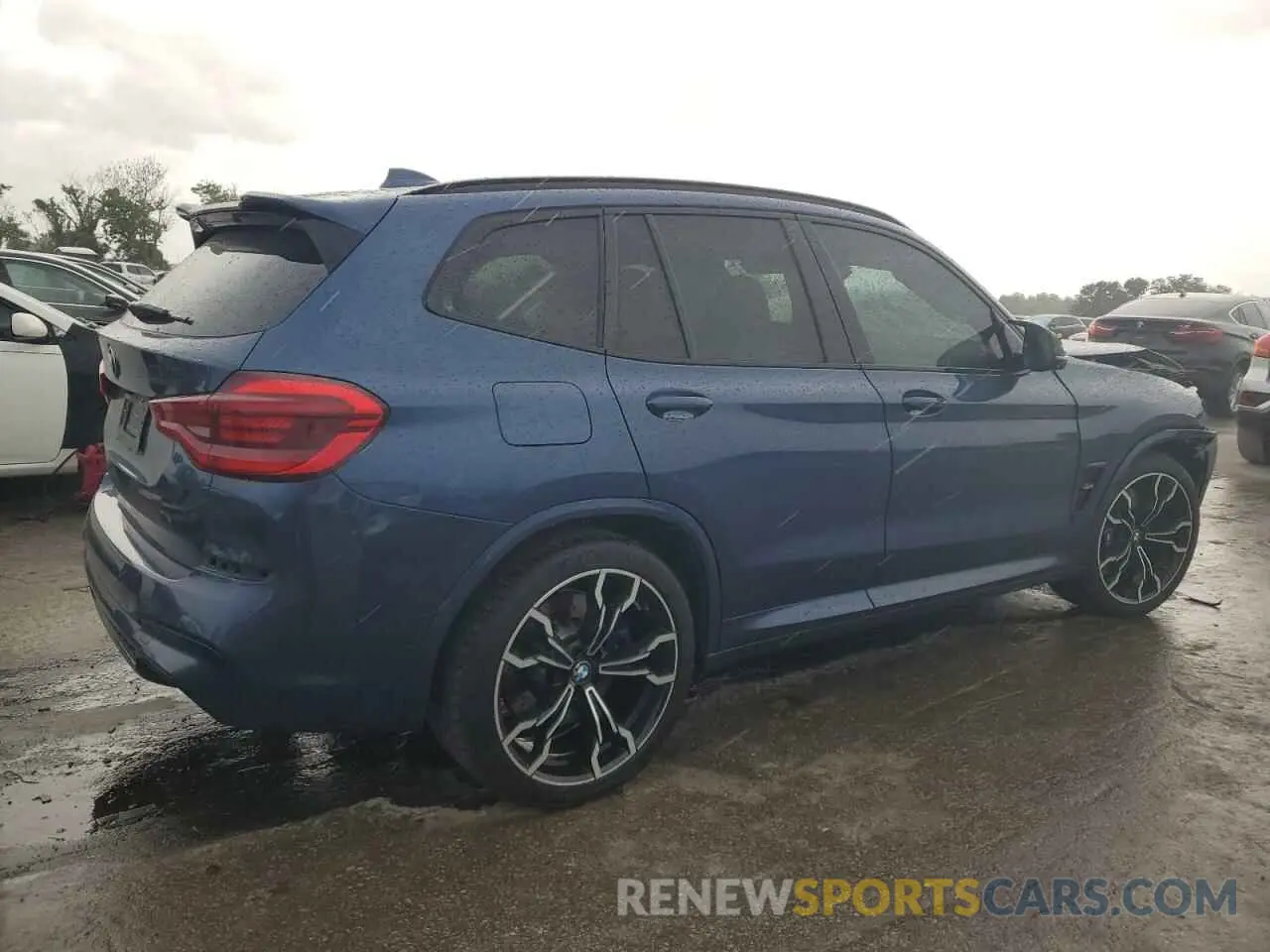 3 fotografías del automóvil dañado 5YMTS0C06LLT11106 BMW X3 2020