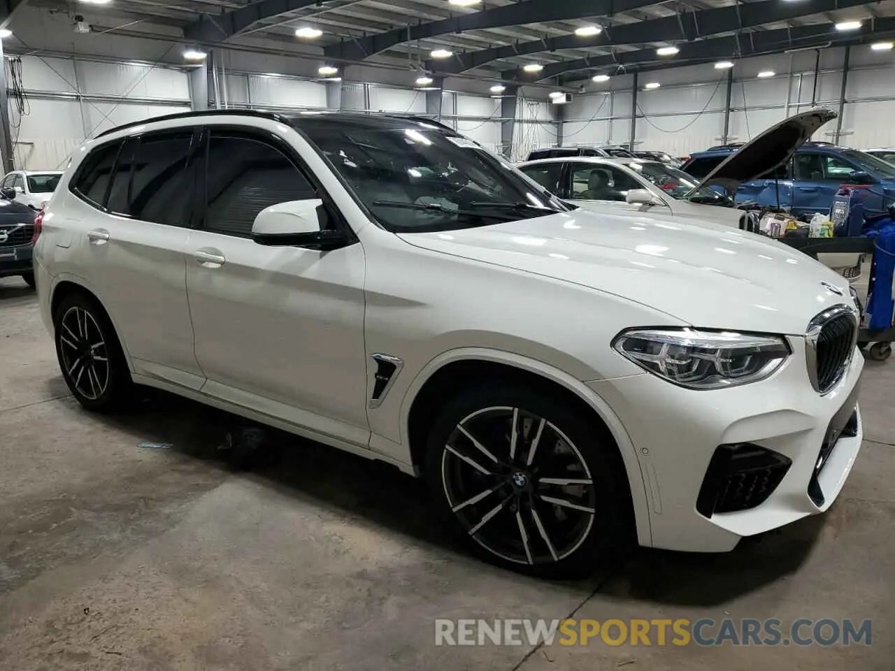 4 fotografías del automóvil dañado 5YMTS0C08L9B85265 BMW X3 2020