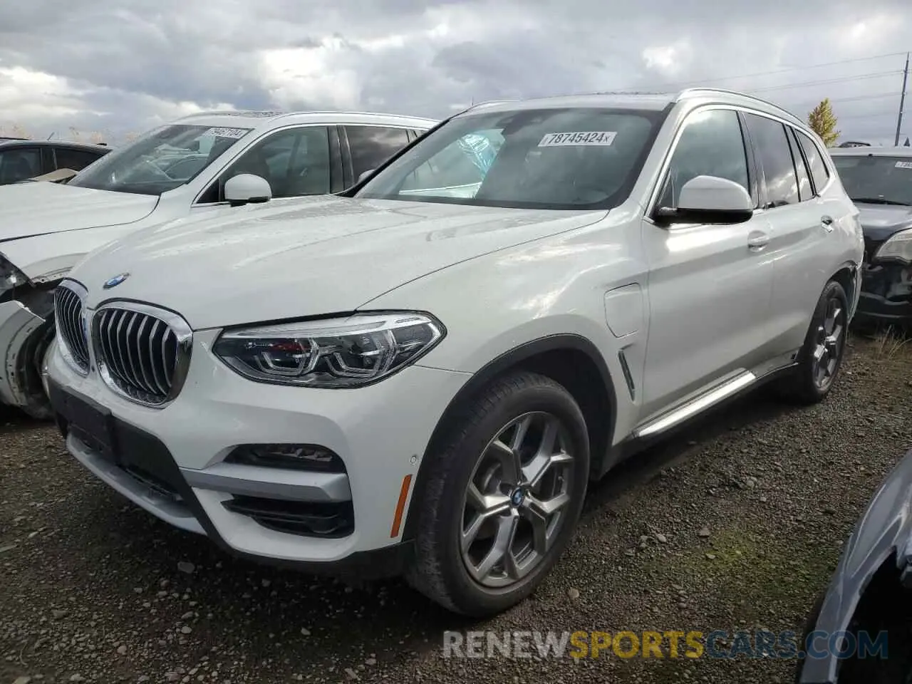 1 fotografías del automóvil dañado 5UXTS1C00M9F41691 BMW X3 2021