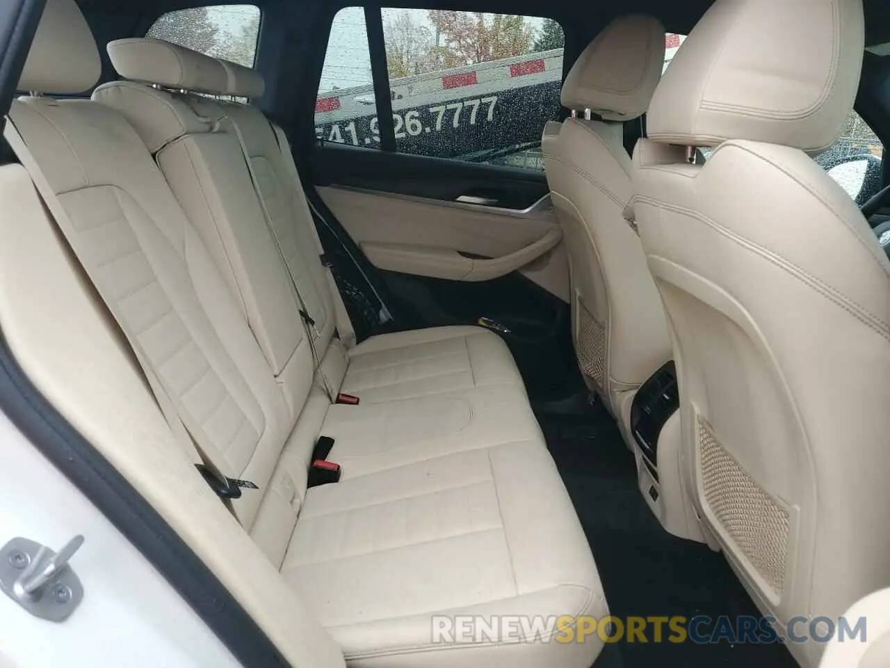 10 fotografías del automóvil dañado 5UXTS1C00M9F41691 BMW X3 2021