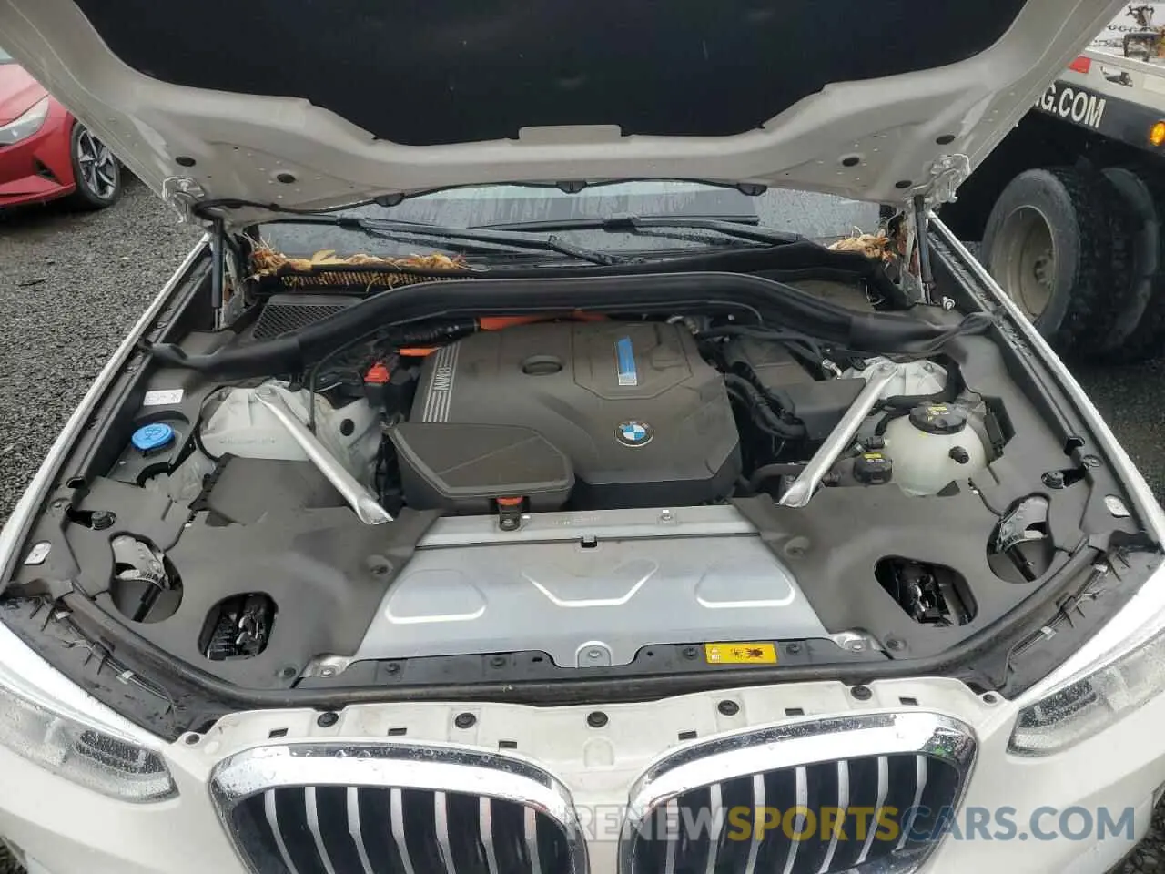 11 fotografías del automóvil dañado 5UXTS1C00M9F41691 BMW X3 2021