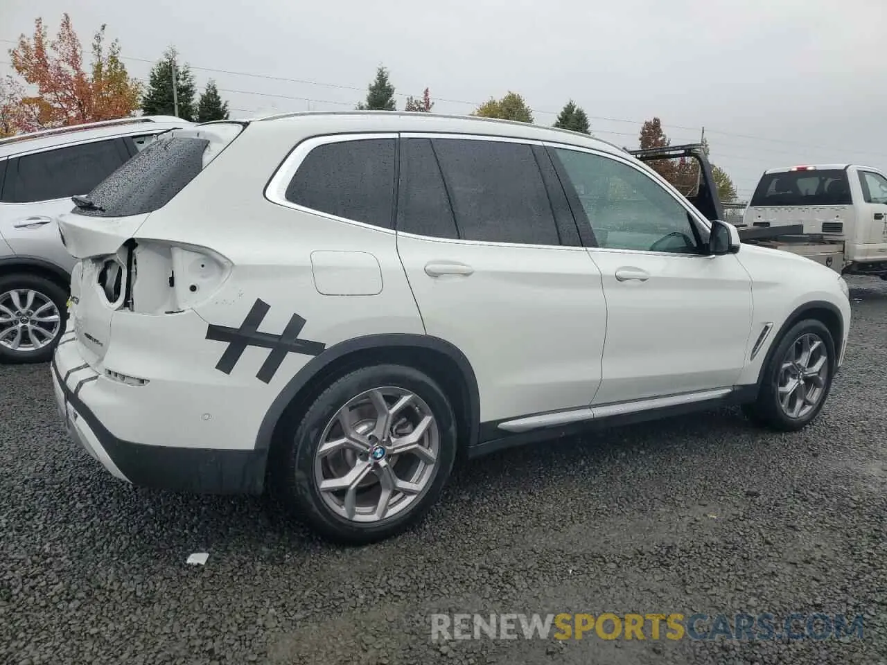 3 fotografías del automóvil dañado 5UXTS1C00M9F41691 BMW X3 2021