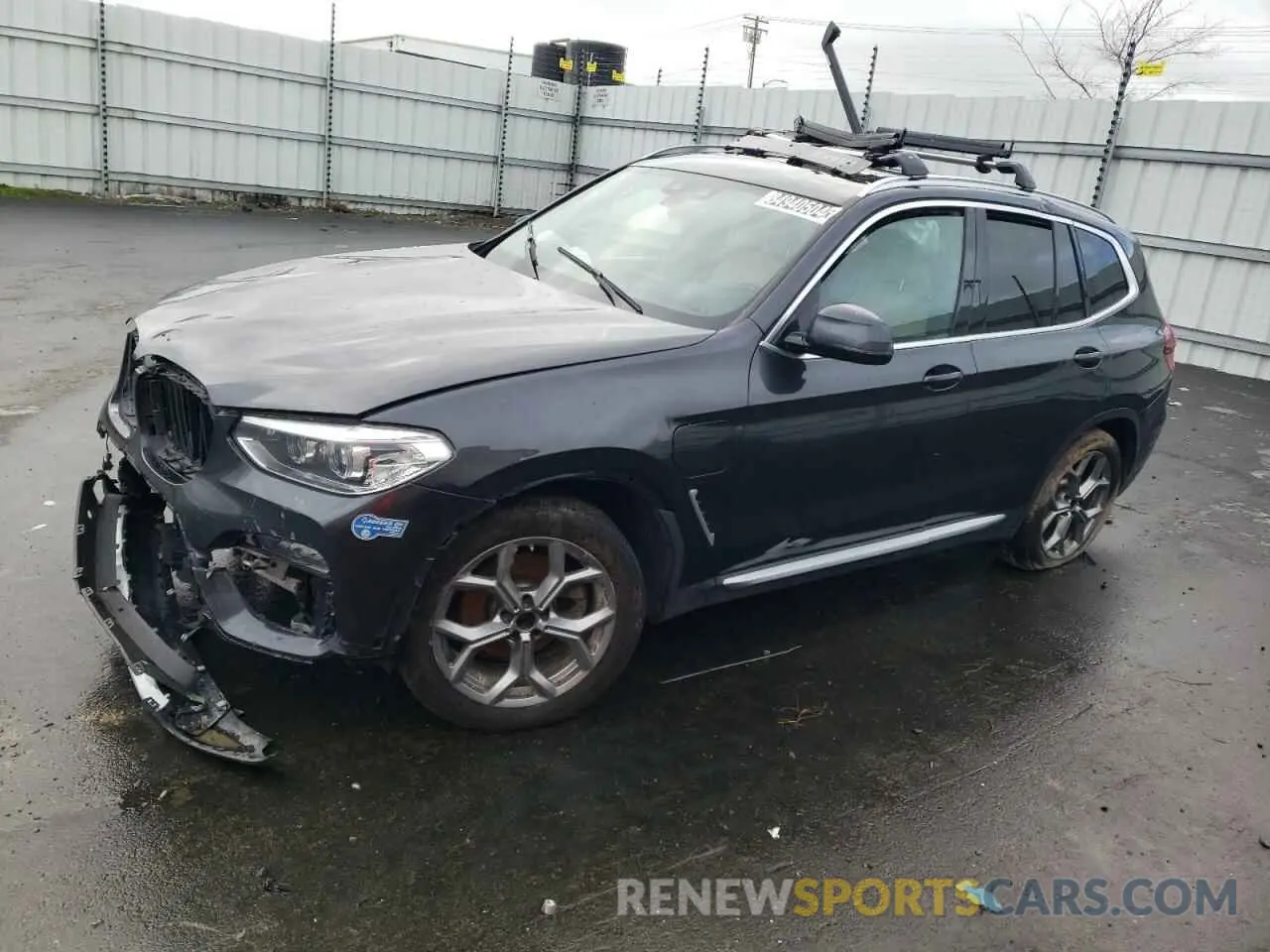 1 fotografías del automóvil dañado 5UXTS1C02M9E37624 BMW X3 2021