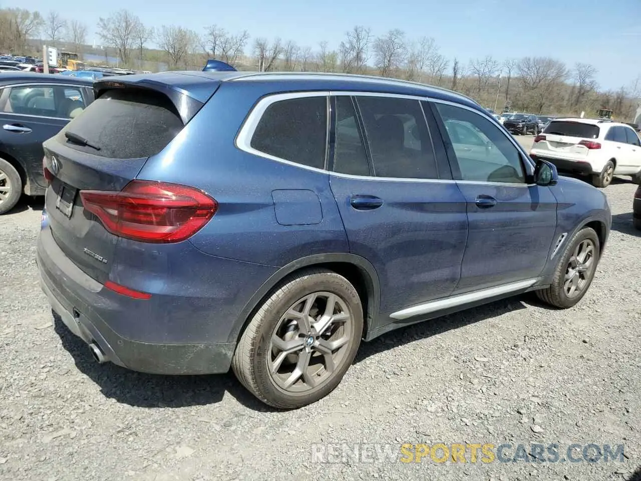 3 fotografías del automóvil dañado 5UXTS1C03M9E02168 BMW X3 2021