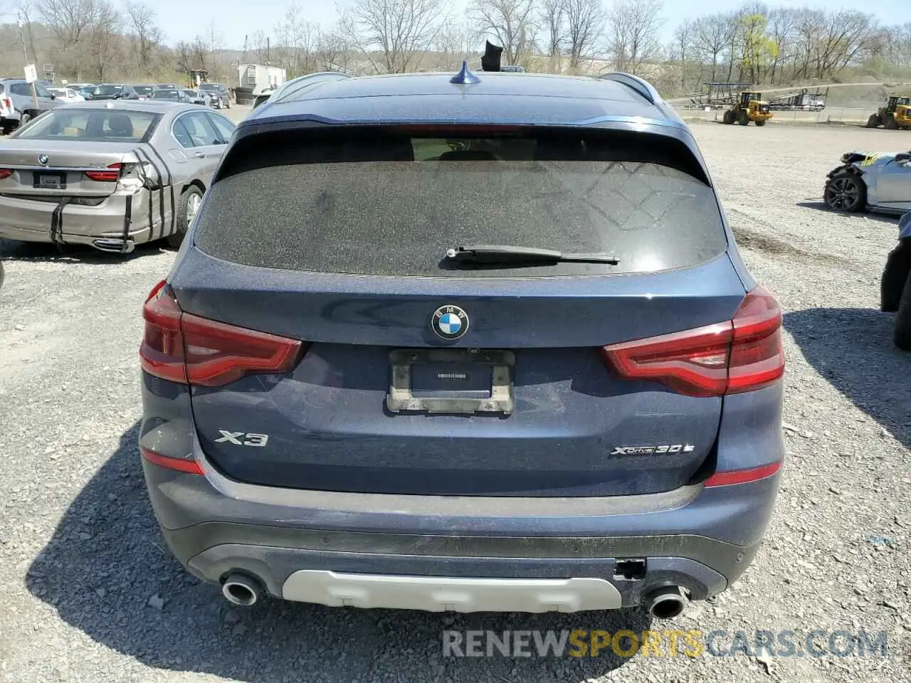 6 fotografías del automóvil dañado 5UXTS1C03M9E02168 BMW X3 2021
