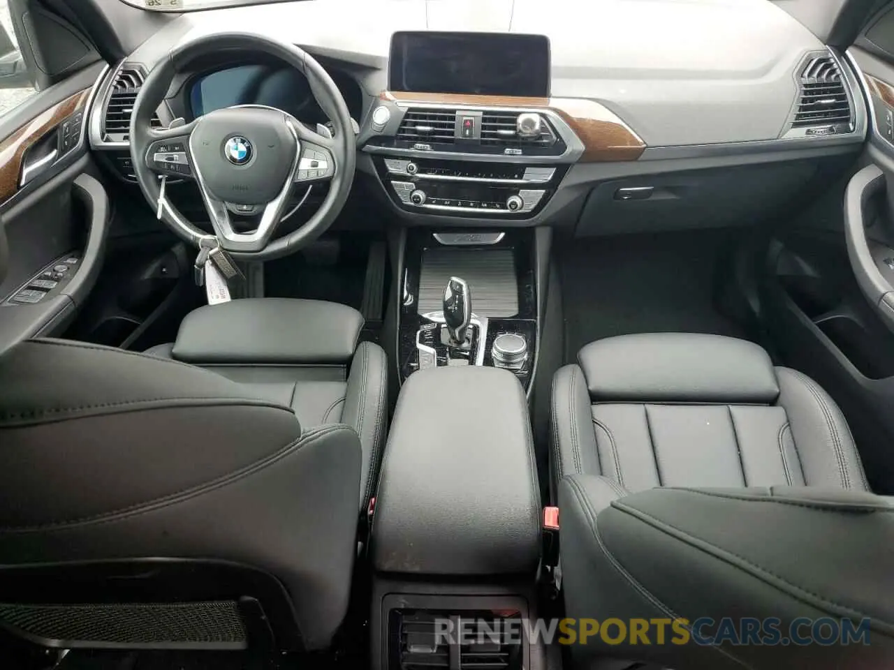 8 fotografías del automóvil dañado 5UXTS1C04M9F18205 BMW X3 2021
