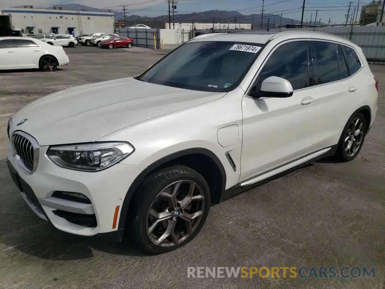 1 fotografías del automóvil dañado 5UXTS1C05M9F00618 BMW X3 2021