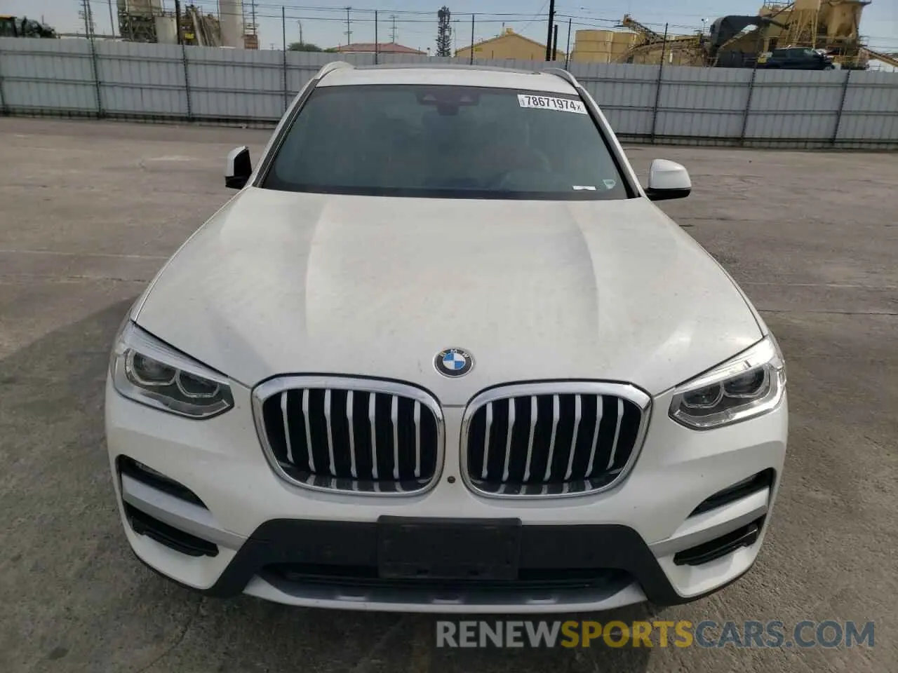 5 fotografías del automóvil dañado 5UXTS1C05M9F00618 BMW X3 2021