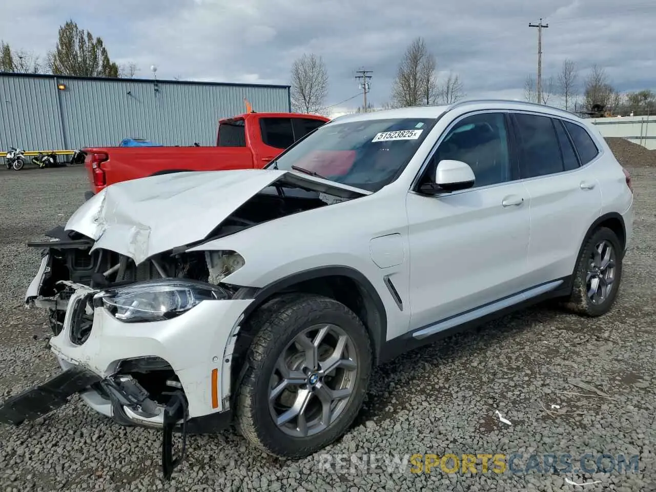 1 fotografías del automóvil dañado 5UXTS1C05M9G91134 BMW X3 2021