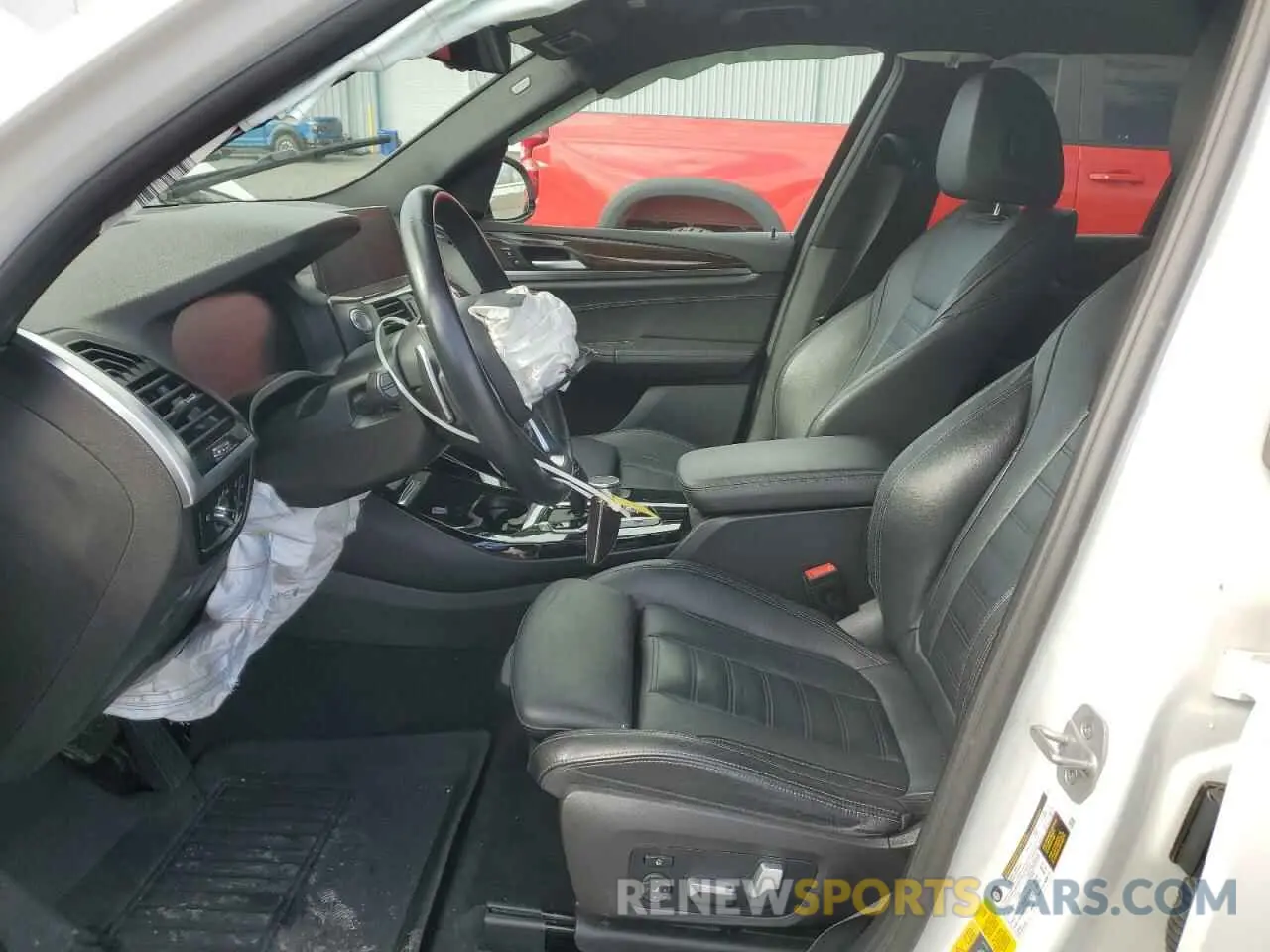 7 fotografías del automóvil dañado 5UXTS1C05M9G91134 BMW X3 2021