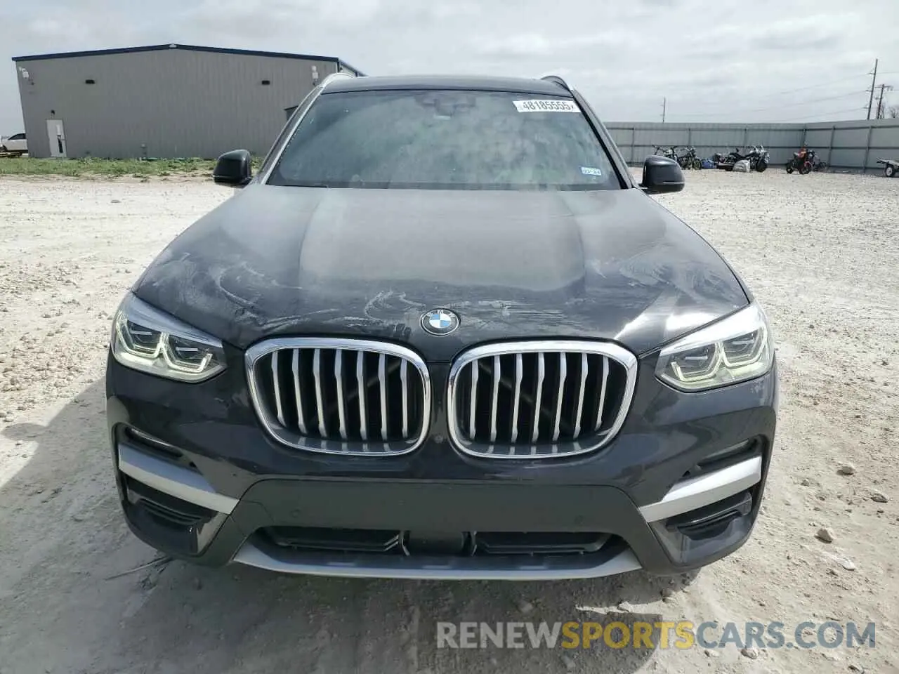 5 fotografías del automóvil dañado 5UXTS1C07M9G09534 BMW X3 2021