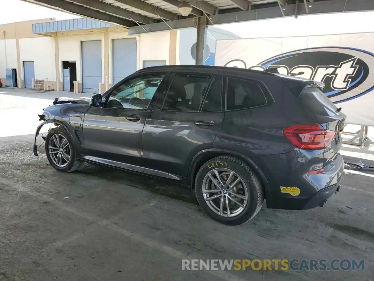 2 fotografías del automóvil dañado 5UXTS1C07M9G98778 BMW X3 2021