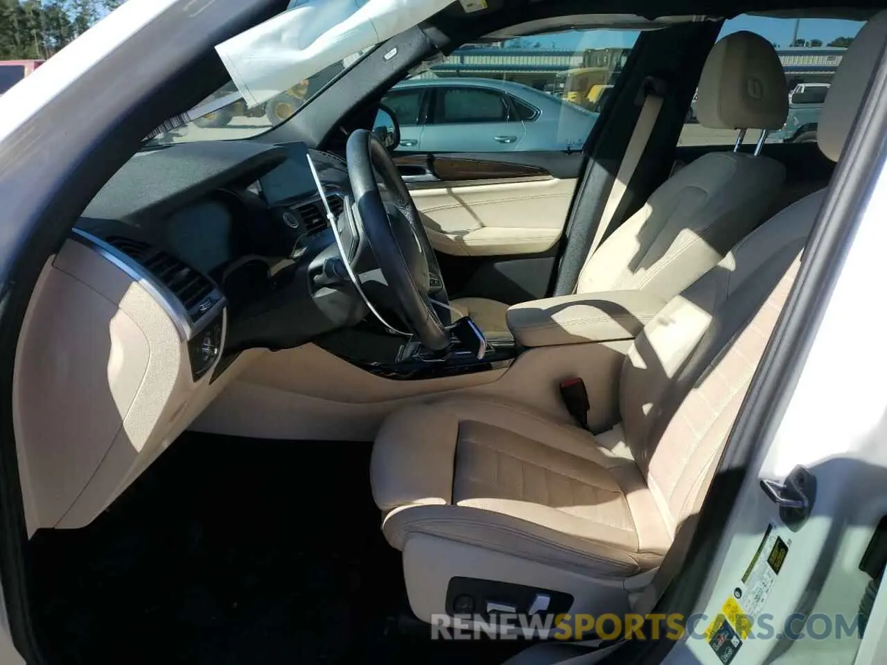 7 fotografías del automóvil dañado 5UXTS1C08M9F70355 BMW X3 2021