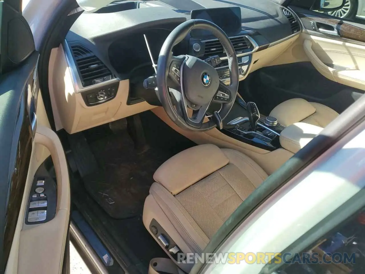 8 fotografías del automóvil dañado 5UXTS1C08M9F70355 BMW X3 2021