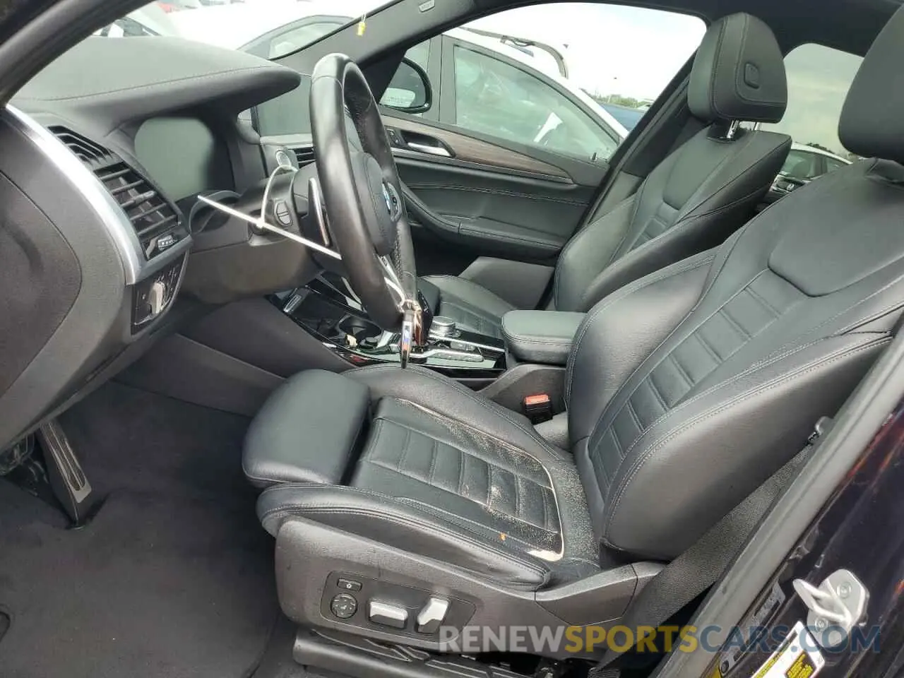 7 fotografías del automóvil dañado 5UXTS1C08M9H72824 BMW X3 2021