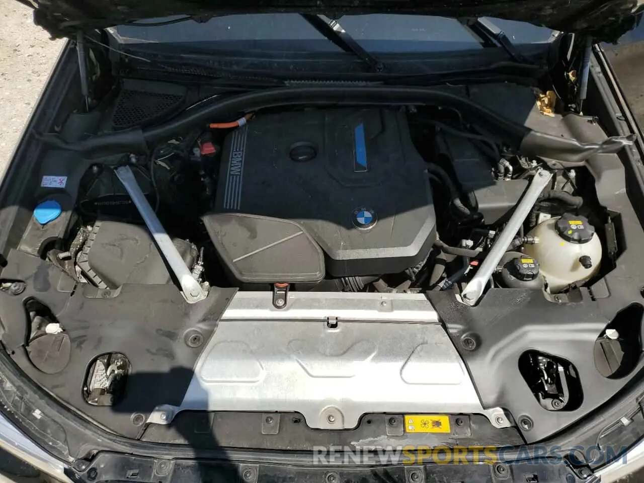 14 fotografías del automóvil dañado 5UXTS1C09M9D71315 BMW X3 2021