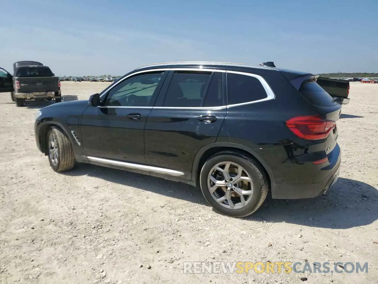2 fotografías del automóvil dañado 5UXTS1C09M9D71315 BMW X3 2021