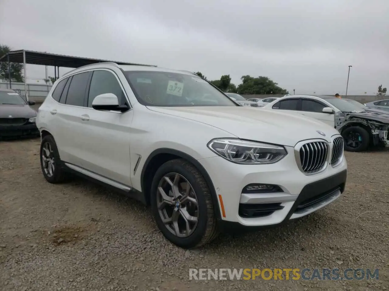 1 fotografías del automóvil dañado 5UXTS1C09M9H17654 BMW X3 2021