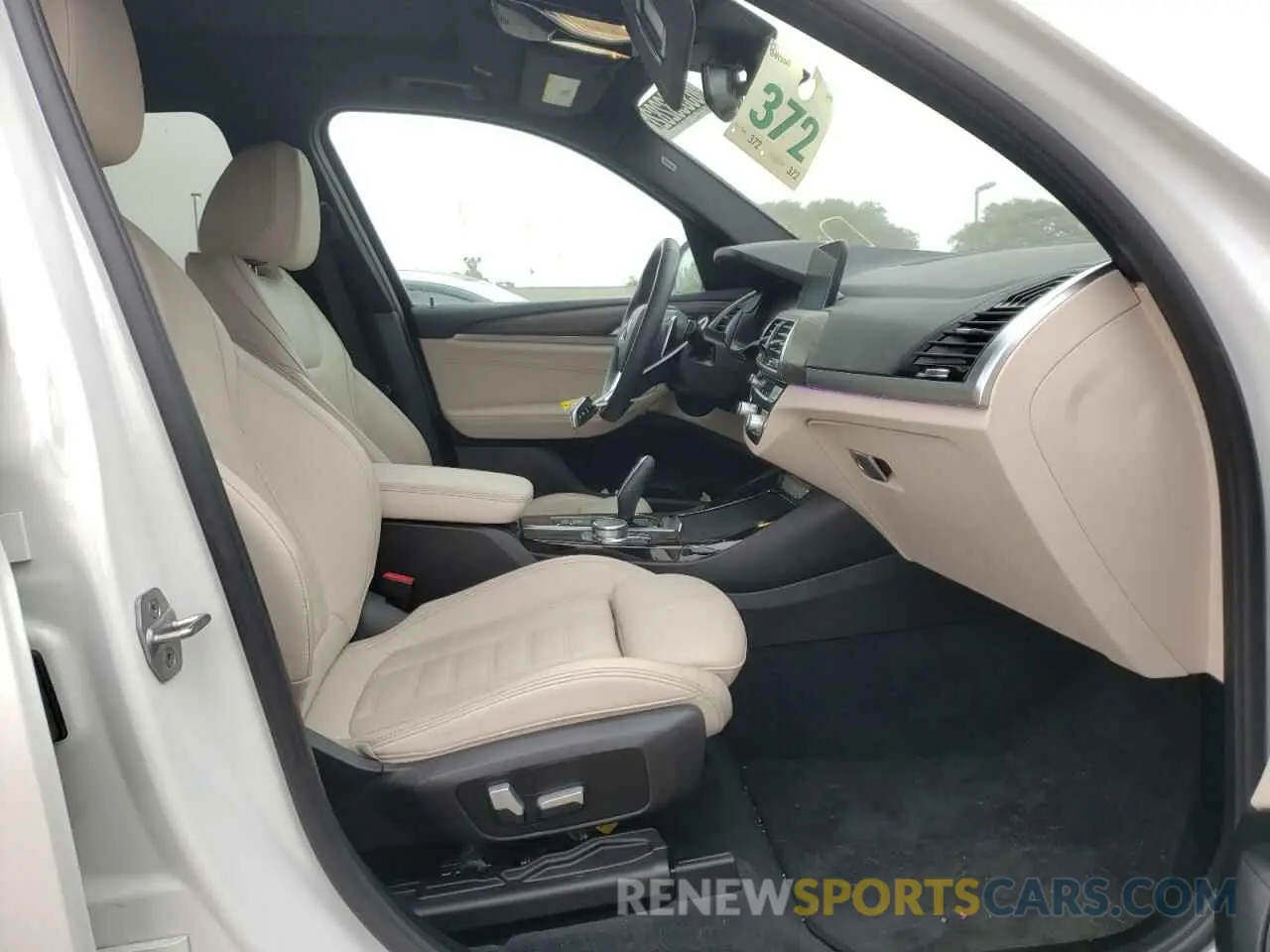 5 fotografías del automóvil dañado 5UXTS1C09M9H17654 BMW X3 2021