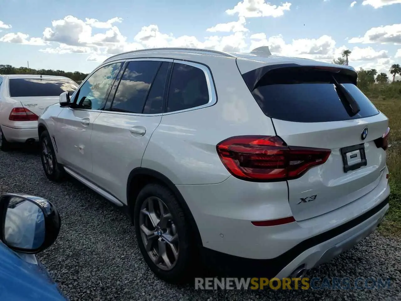 3 fotografías del automóvil dañado 5UXTY3C00M9F91193 BMW X3 2021
