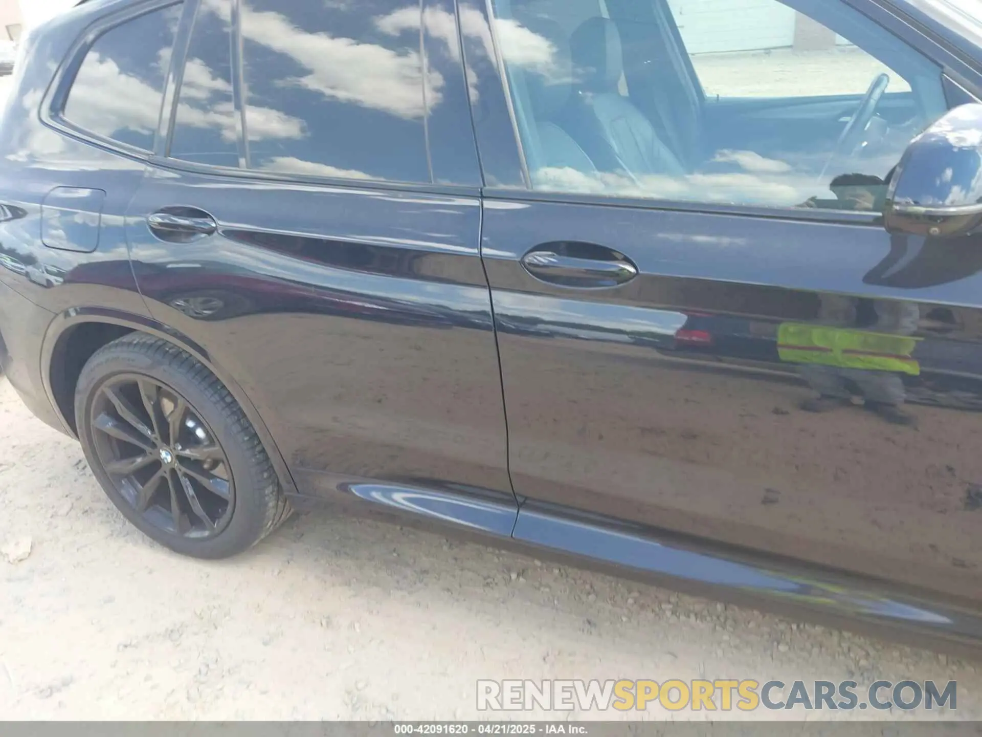 18 fotografías del automóvil dañado 5UXTY3C00M9G01706 BMW X3 2021