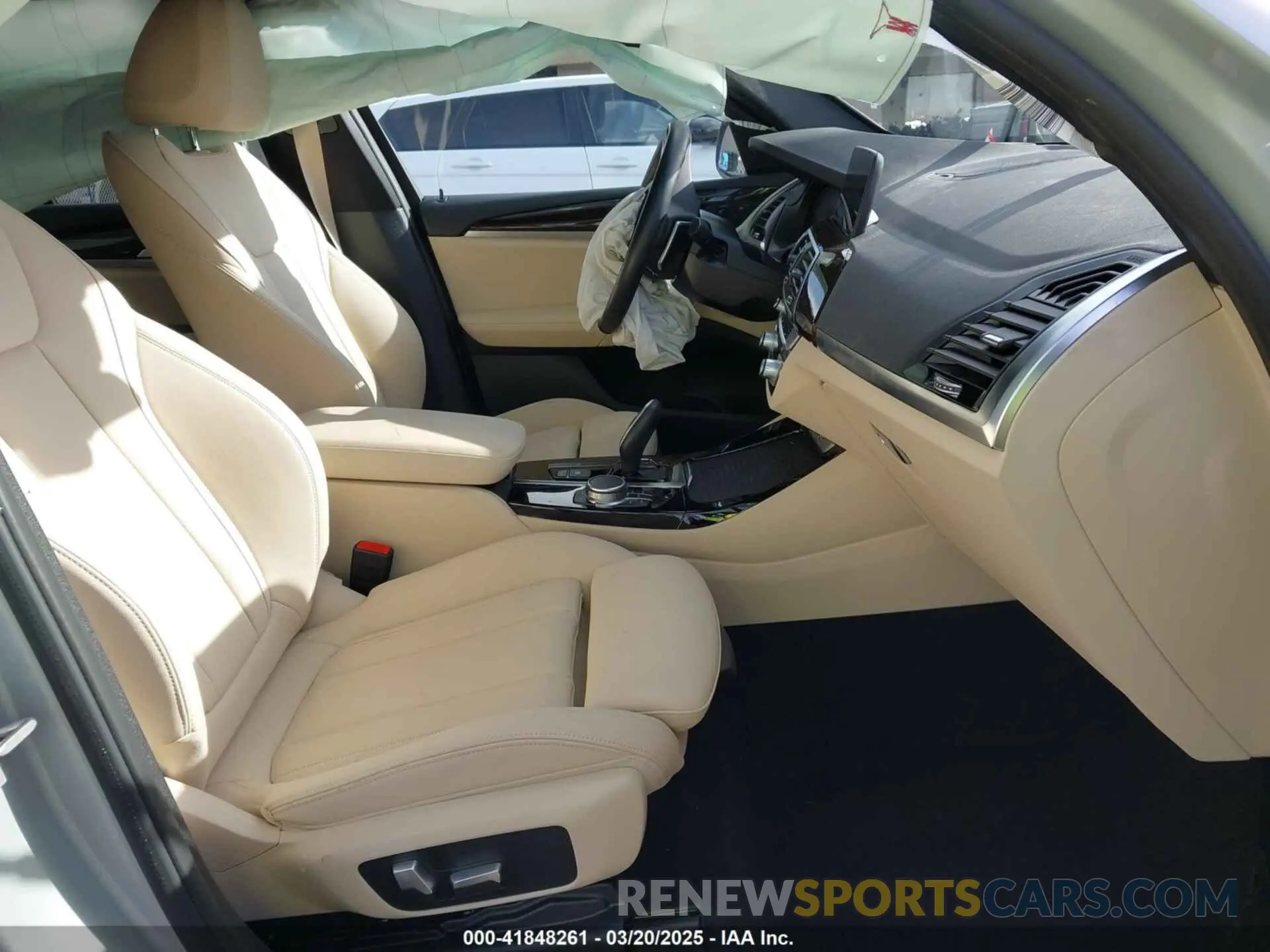 5 fotografías del automóvil dañado 5UXTY3C00M9H14796 BMW X3 2021