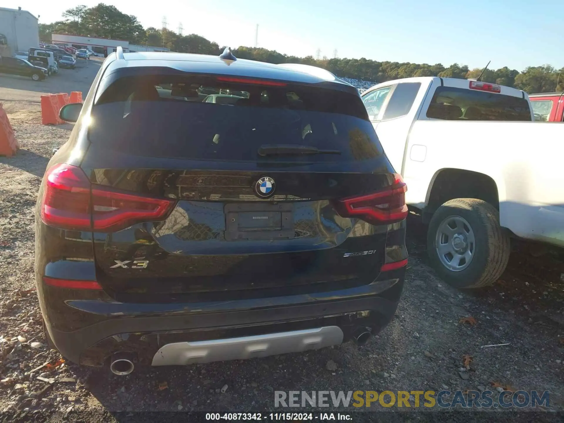 16 fotografías del automóvil dañado 5UXTY3C01M9E34224 BMW X3 2021