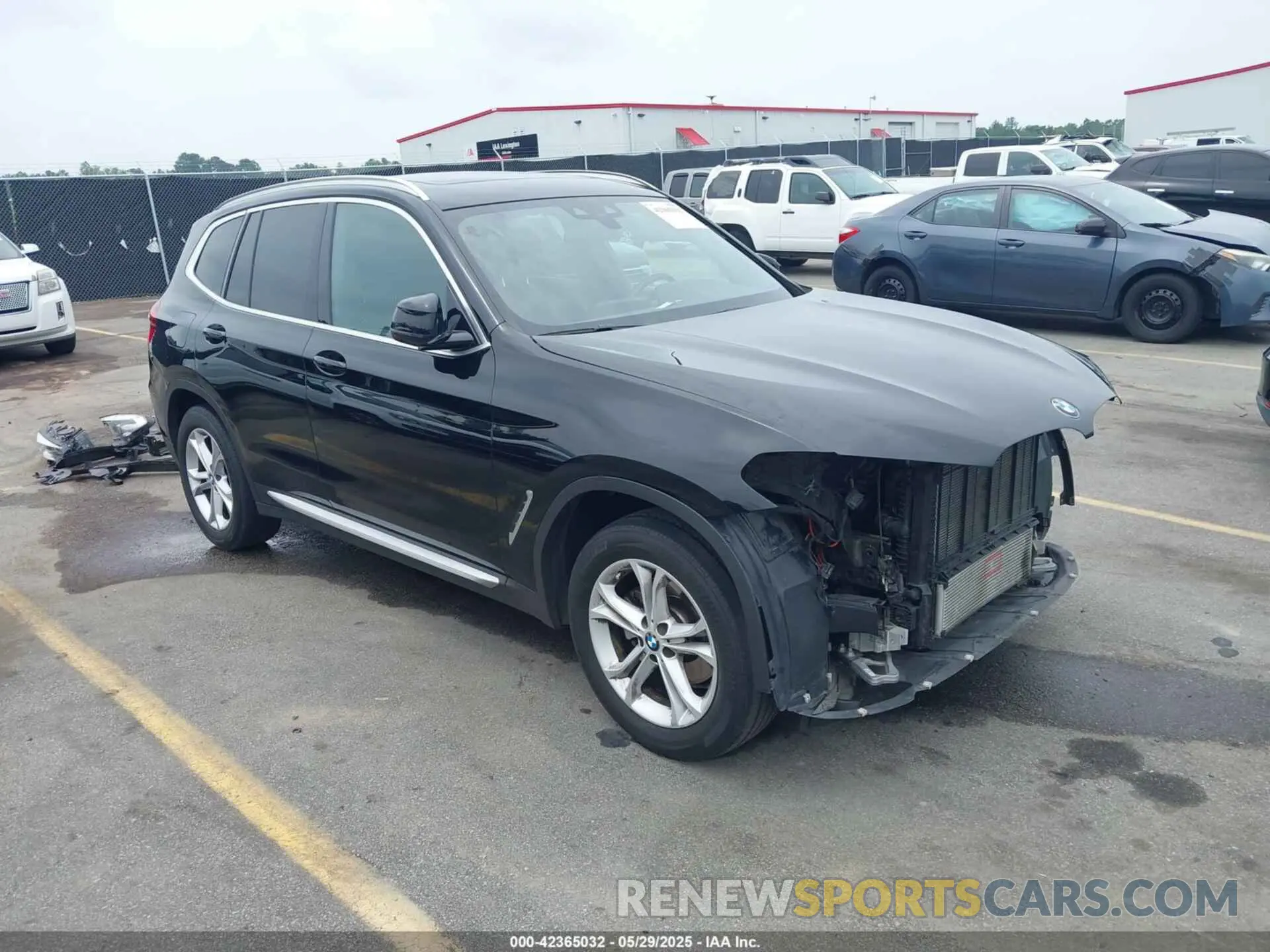 1 fotografías del automóvil dañado 5UXTY3C01M9E42906 BMW X3 2021